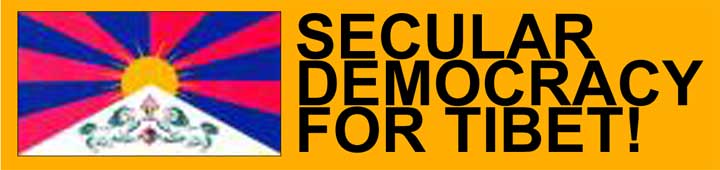 Secular democracy for Tibet